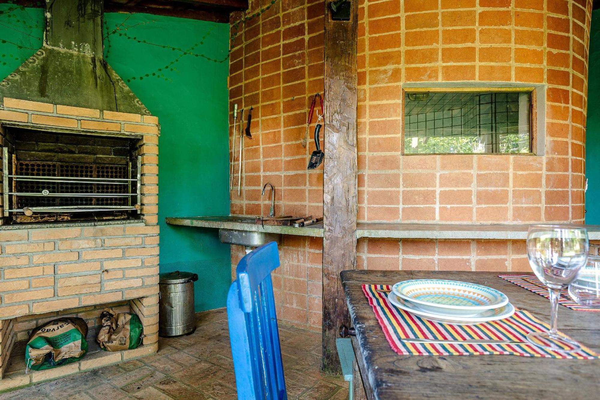 Casa Dos Passaros Na Areia A 20M Da Praia Da Baleia Com 3 Suites E 1 Dorm, Com Ar Condicionado, Wifi, Smart Tv, Cozinha Completa E Churrasqueira Sao Sebastiao  Exteriör bild