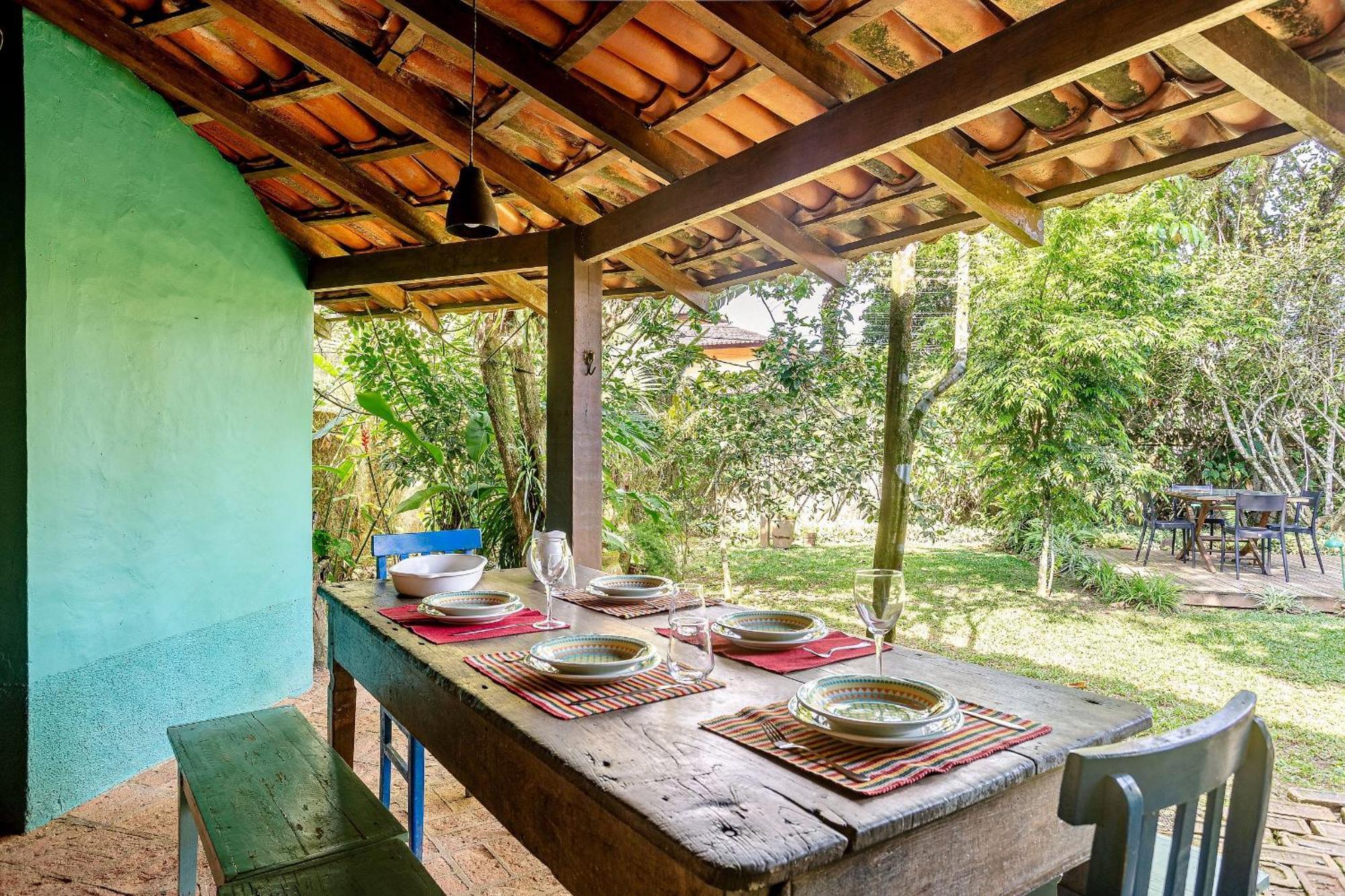 Casa Dos Passaros Na Areia A 20M Da Praia Da Baleia Com 3 Suites E 1 Dorm, Com Ar Condicionado, Wifi, Smart Tv, Cozinha Completa E Churrasqueira Sao Sebastiao  Exteriör bild